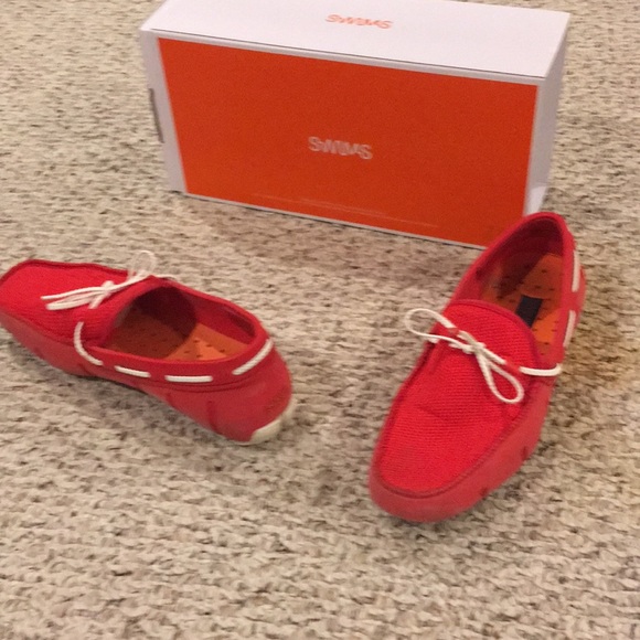 Red swims loafers men’s 8 - Picture 5 of 7